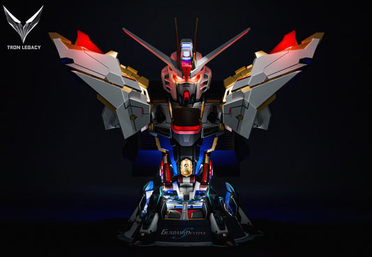 Gundam SEED Destiny Tron Legacy Studio Mighty Warrior Resin Statue [PRE-ORDER]