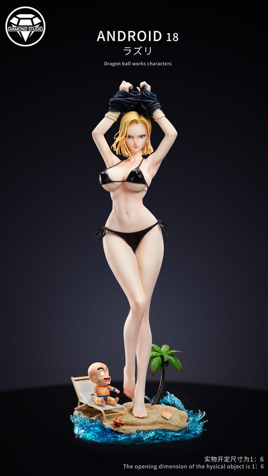 Dragon Ball Diamond Studio Android 18 C18 Resin Statue [PRE-ORDER]