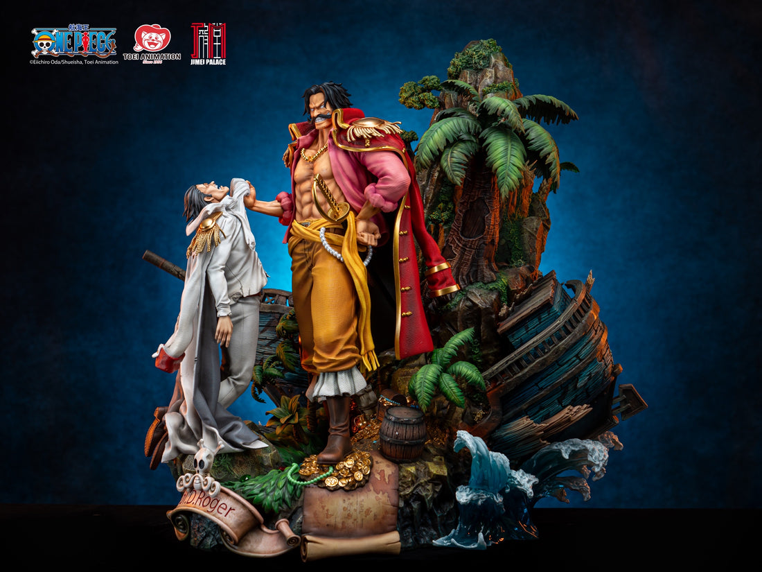 One Piece Jimei Palace Gol D Roger Licensed Resin Statue [CHINA STOCK}