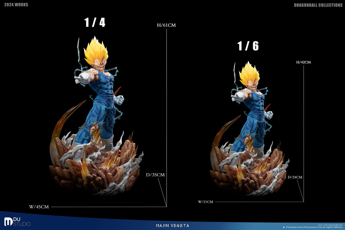 Dragon Ball DU Studio Majin Vegeta Resin Statue