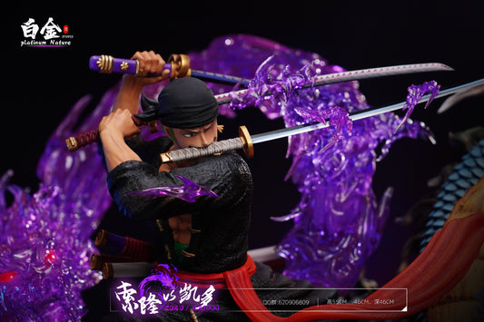 One Piece Platinum Studio Zoro VS Kaido Resin Statue [PRE-ORDER]