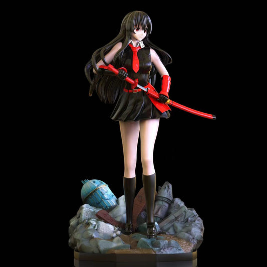 Akame ga Kill Camp Studio Akame Resin Statue - Preorder