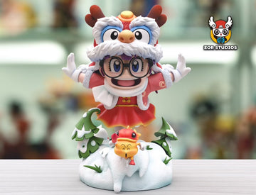 Dr Slump ZOR Studio Arale New Year Snake 2025 Resin Statue [PRE-ORDER]