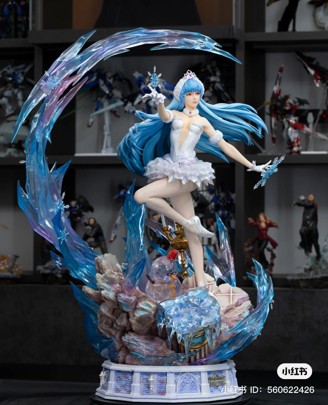 The King of Fighters Unique Art Studio Ballet Kula Diamond Licensed Resin Statue