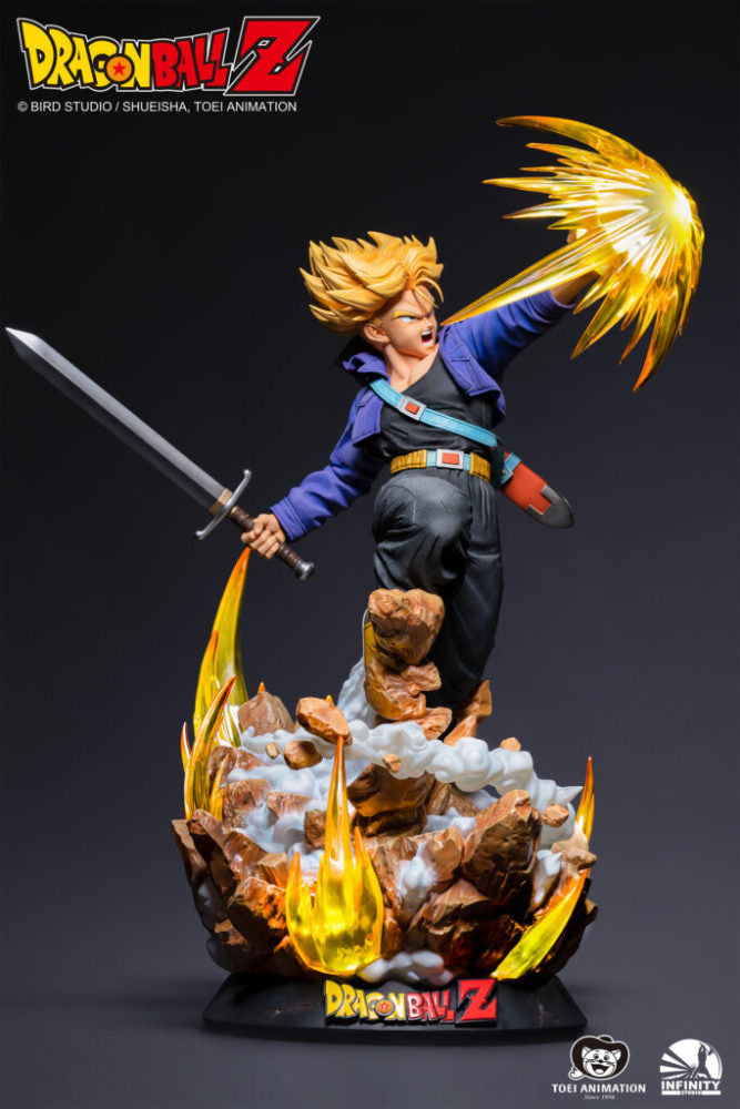 Dragon Ball Infinity Studio Future Trunks Licensed Resin Statue