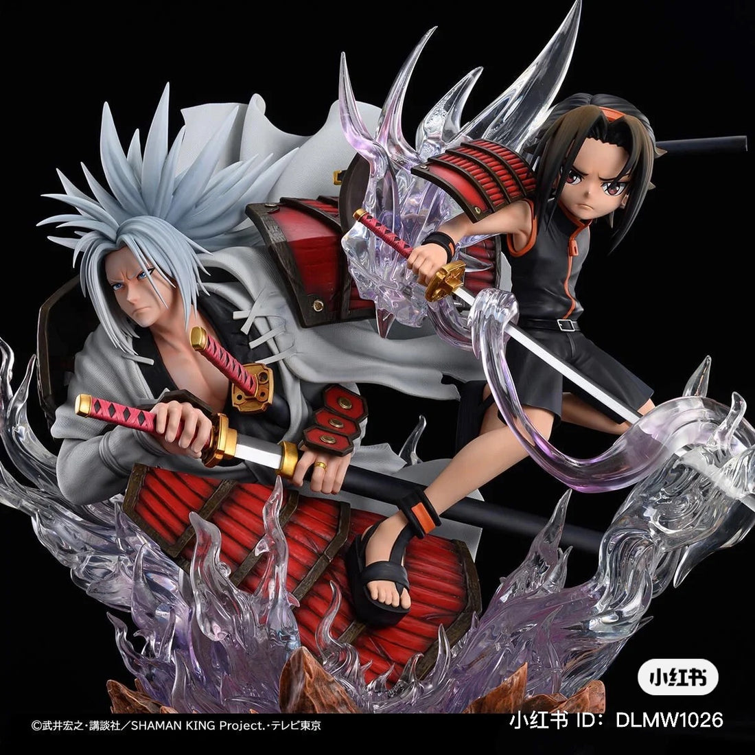 Shaman King SSWH Studio Asakura Yoh Amidamaru Licensed Resin Statue