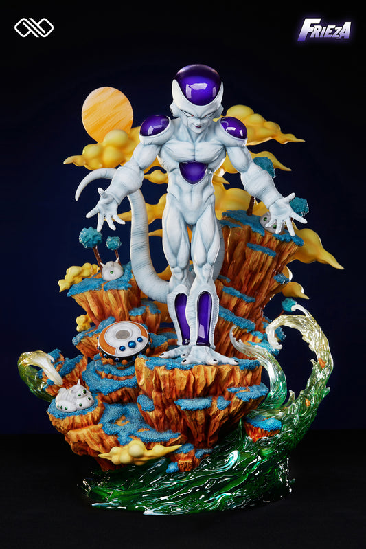 Dragon Ball Infinite Studio Frieza 4th Form Resin Statue - Preorder