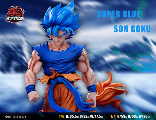 Dragon Ball Kylin Studio SS Blue Son Goku Resin Statue [PRE-ORDER]