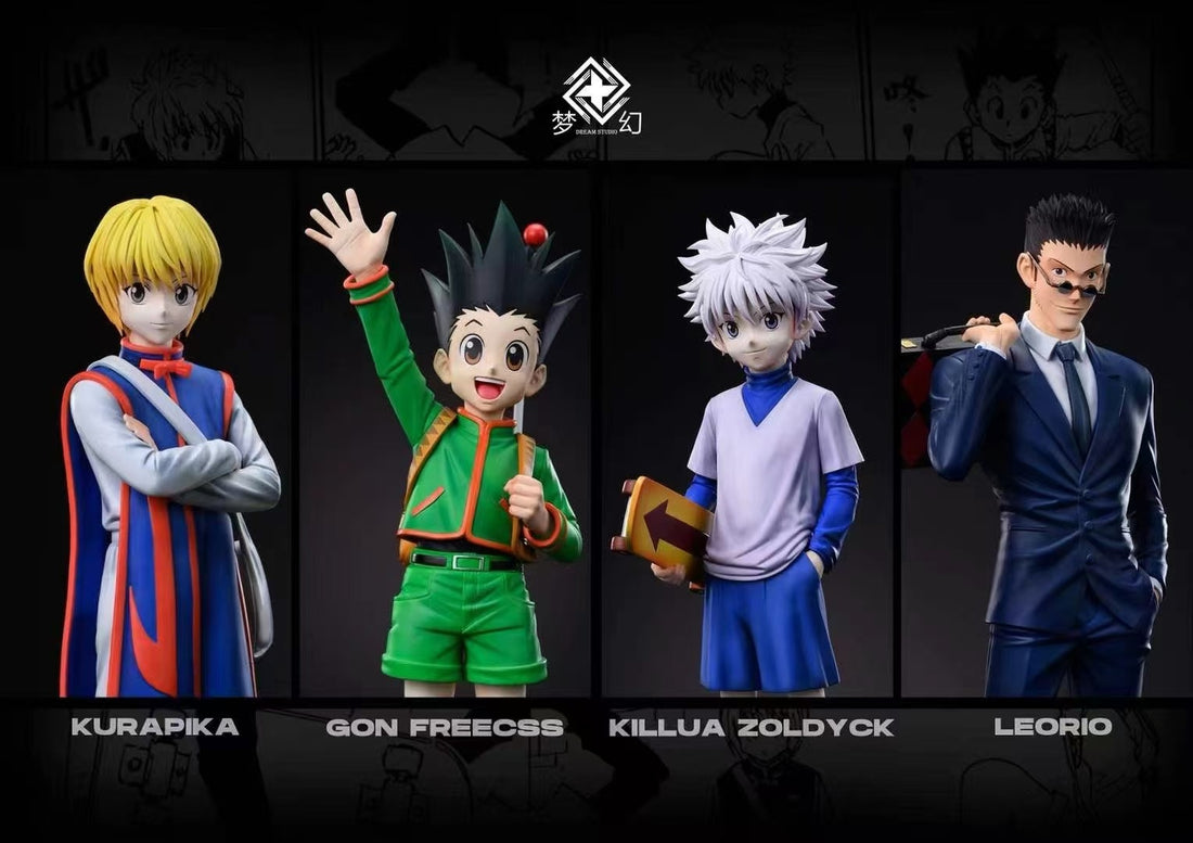 Hunter x Hunter Dream Studio Gon x Killua x Leorio x Kurapika Resin Statue