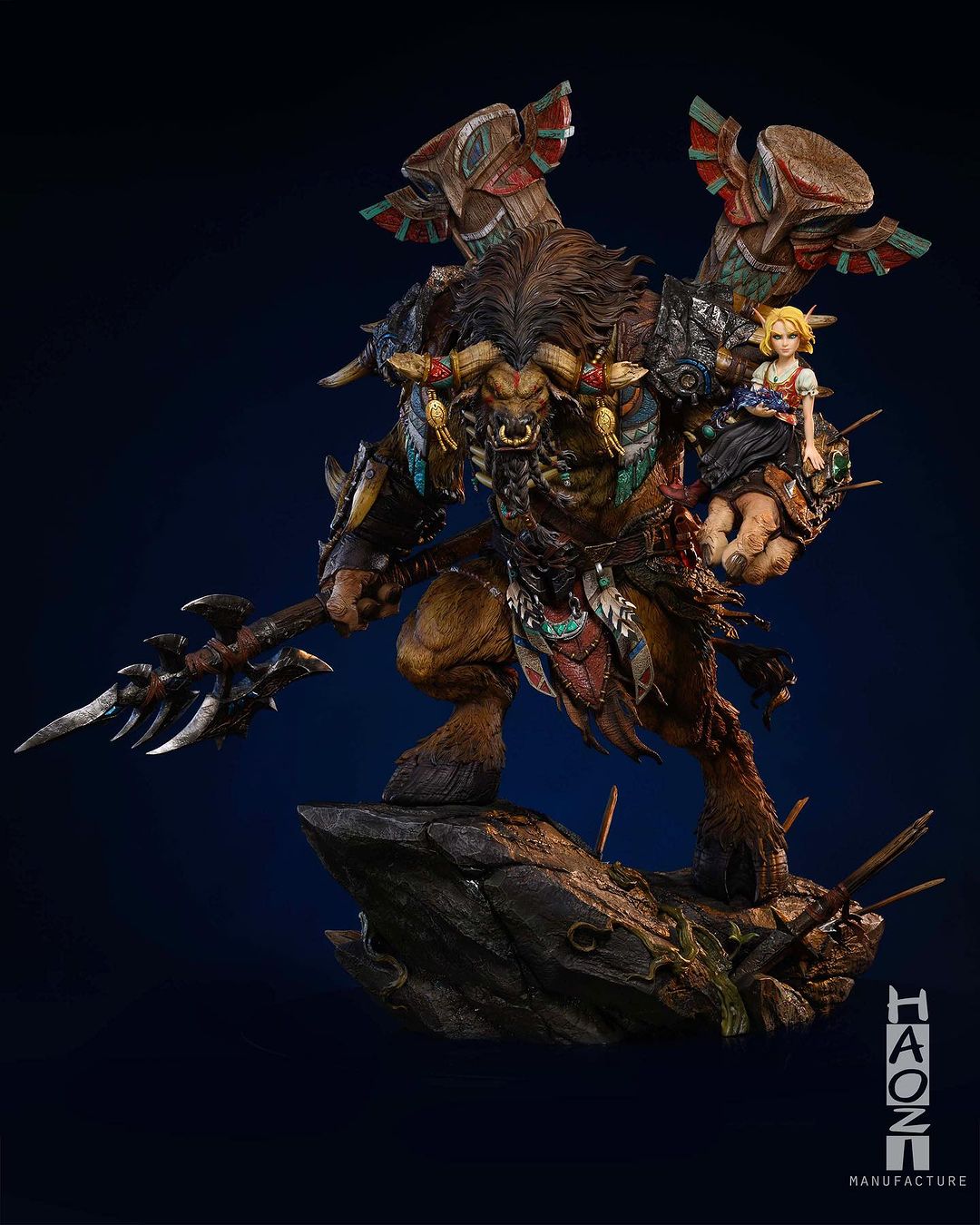 World of Warcraft Haozi Studio Cairne Bloodhoof Resin Statue [PRE-ORDER]