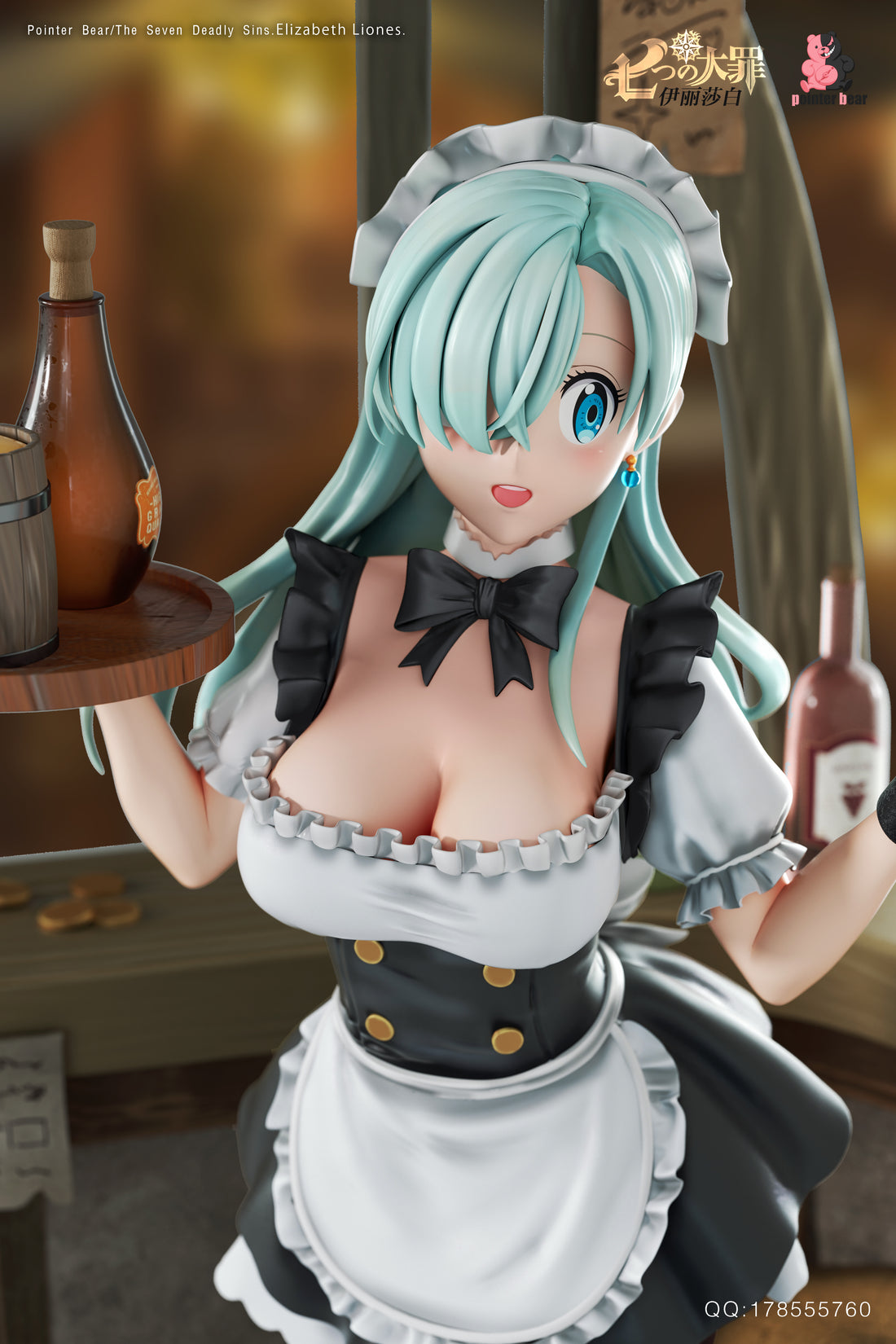 The Seven Deadly Sins Pointer Bear Studio Elizabeth Resin Statue