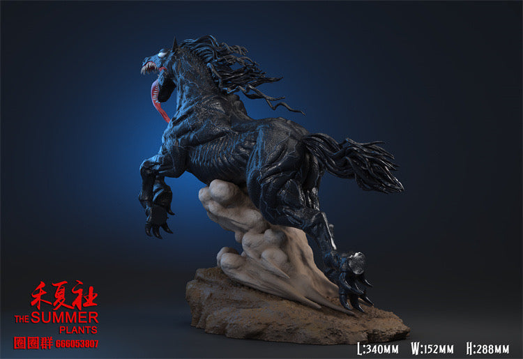 Marvel The Summer Plants Studio Venom Horse Resin Statue