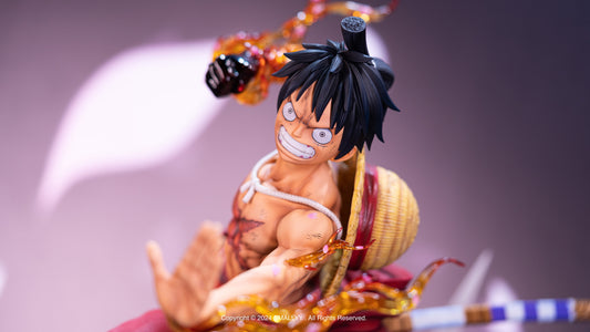 One Piece Toei Animation x B&N Figure Studio Luffy Wano Haki Ryuo Licensed Resin Statue [PRE-ORDER]