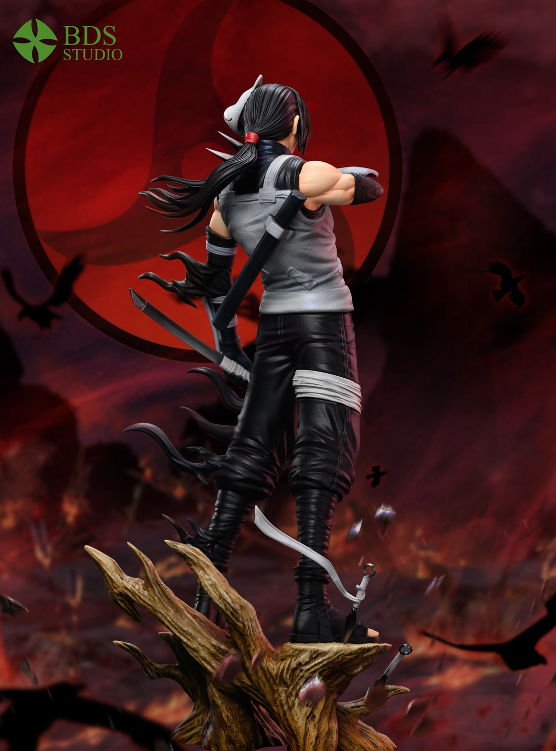 Naruto BDS Studio Anbu Itachi Uchiha Resin Statue