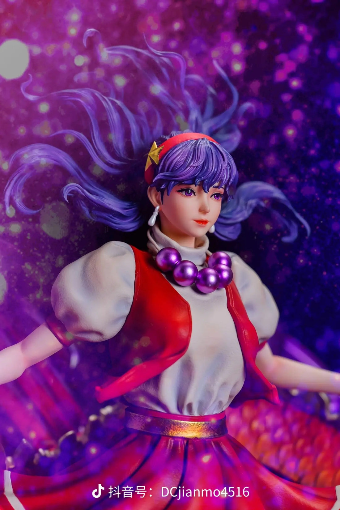 The King of Fighters 97 LiNEAR x Unique Art Studio Asamiya Athena Licensed Resin Statue