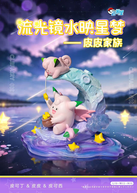 Pokemon Bai Jing Wu Studio Clefairy Evolution Resin Statue [PRE-ORDER]