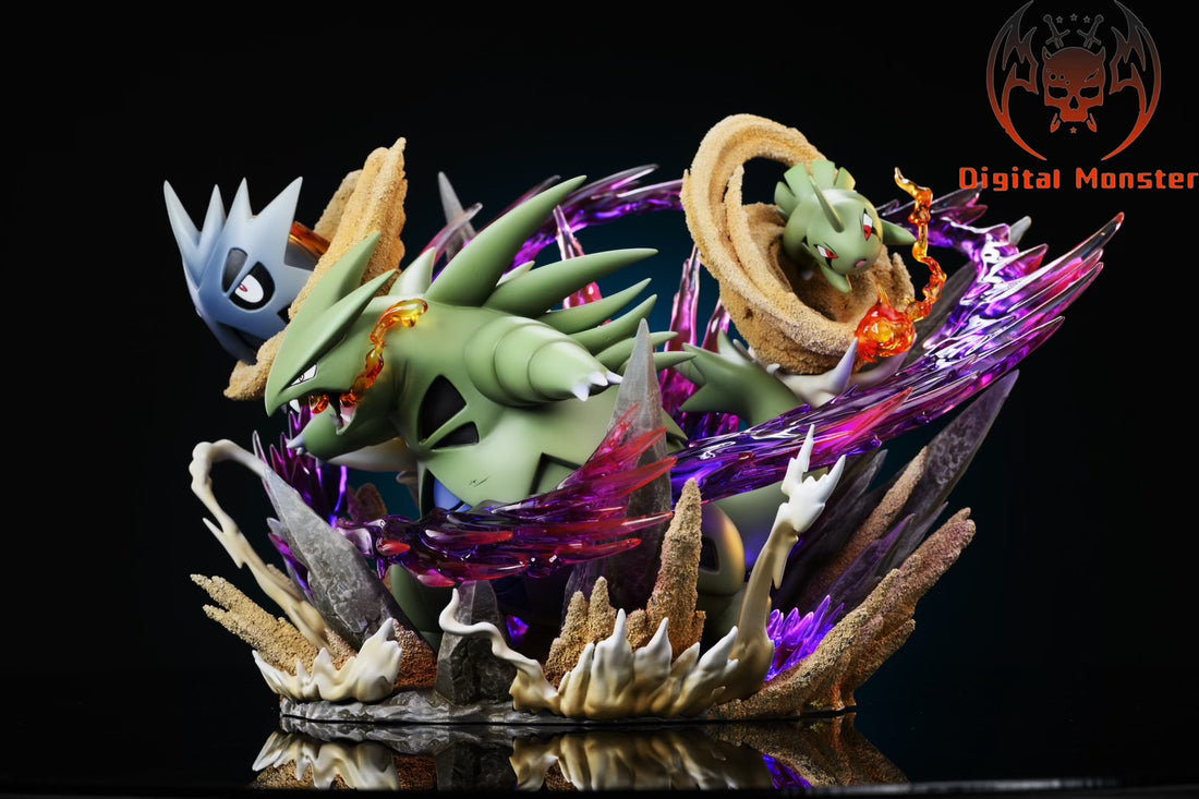 Pokemon Digital Monster Studio Tyranitar Resin Statue