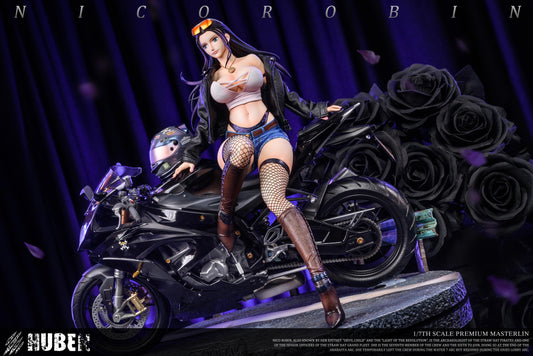 One Piece HuBen Studio Biker Girl Nico Robin Resin Statue [PRE-ORDER]