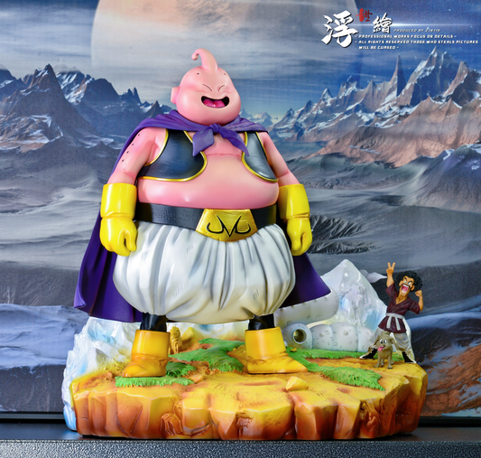 Dragon Ball Sculpting Soul Studio Fat Buu Resin Statue - China Stock