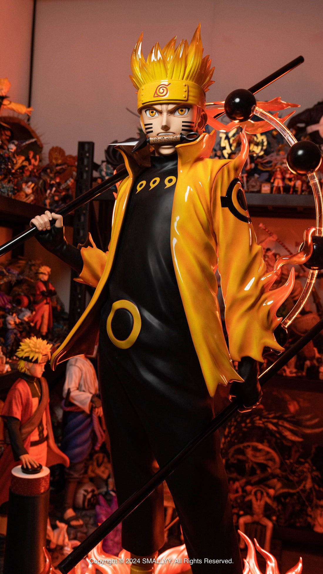 Naruto CW Studio Six Paths Naruto Life Size Resin Statue