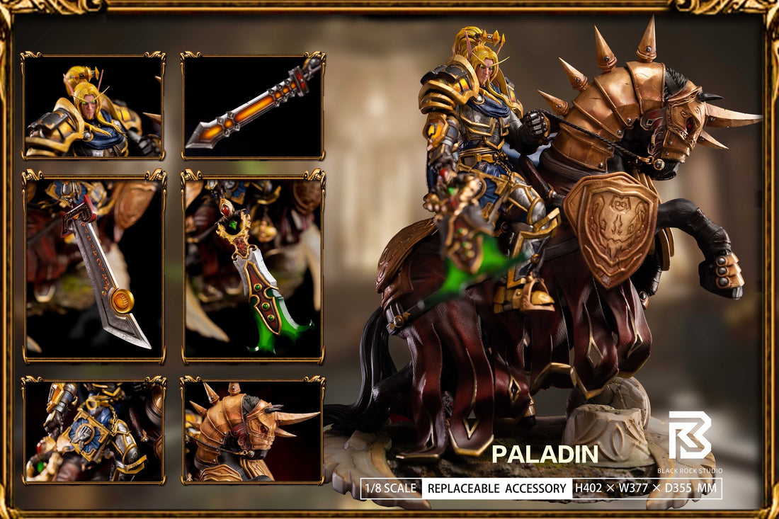 World of Warcraft BR Studio Paladin Resin Statue