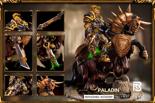 World of Warcraft BR Studio Paladin Resin Statue - Preorder