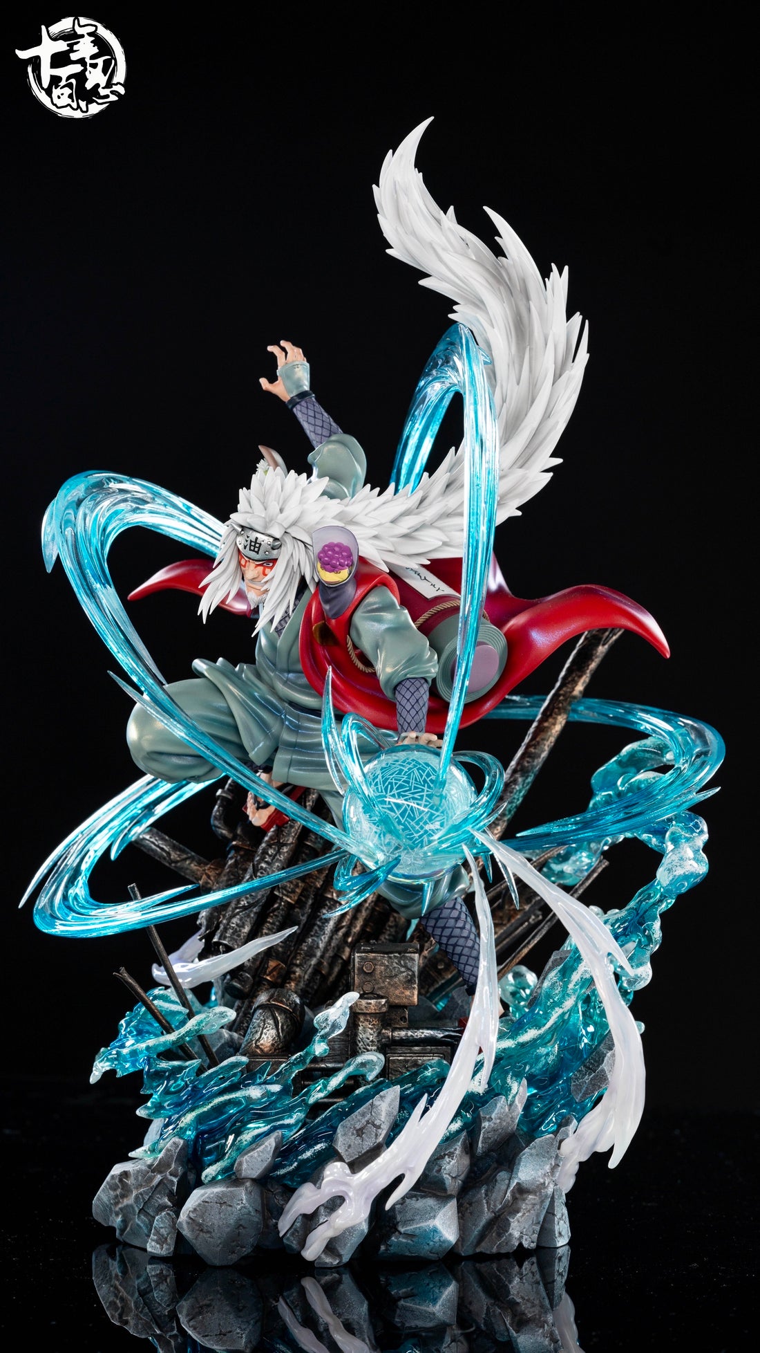 Naruto SNBR Studio Jiraiya Gama Senin Resin Statue