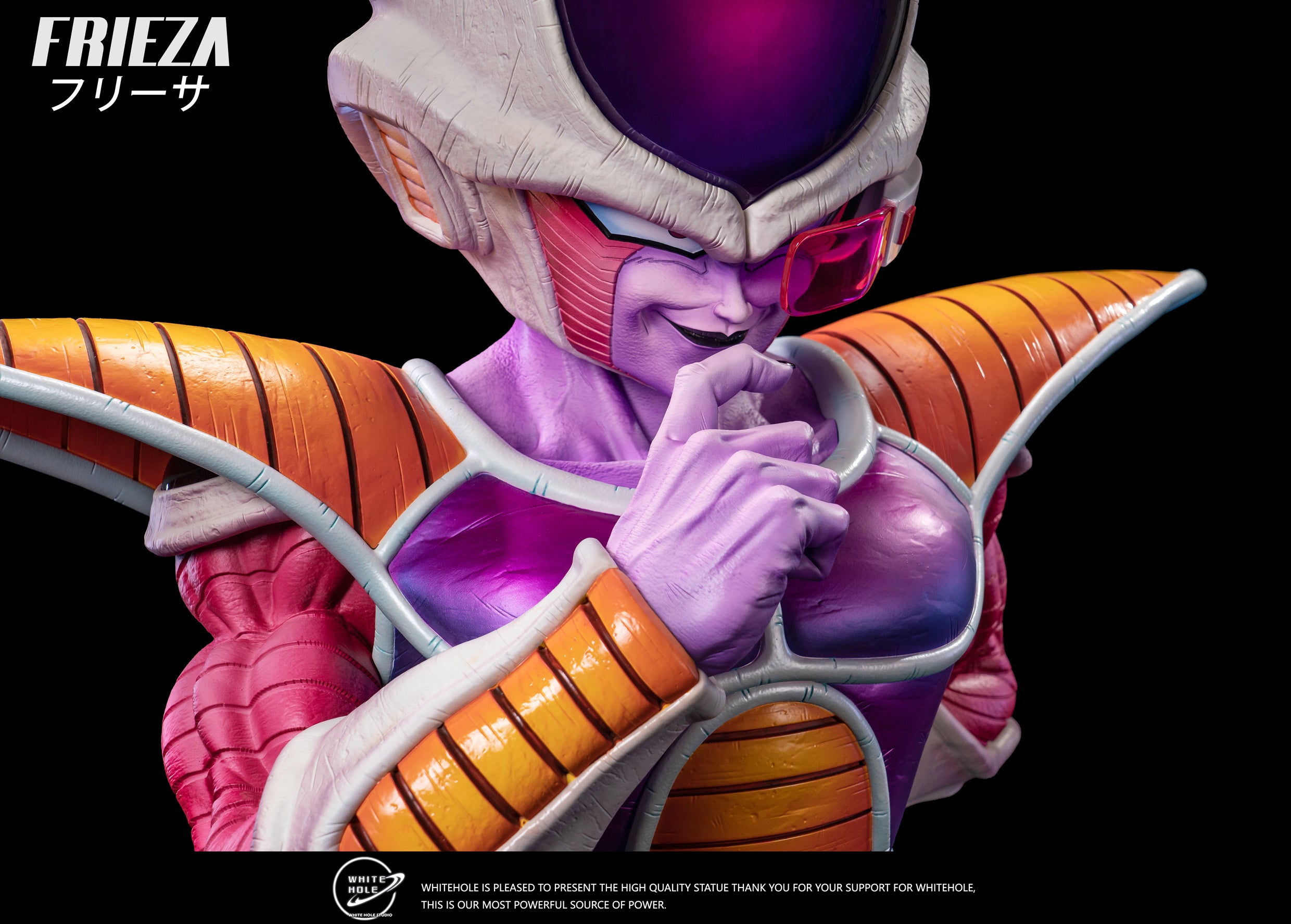 Dragon Ball White Hole Studio Frieza Life Size Resin Statue - Preorder