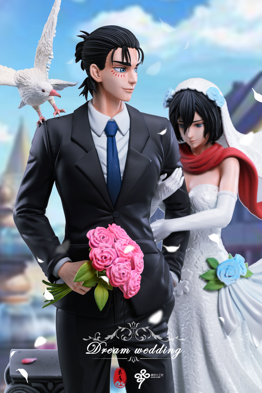 Attack on Titan LC Studio Mikasa x Eren Wedding Resin Statue - Preorder