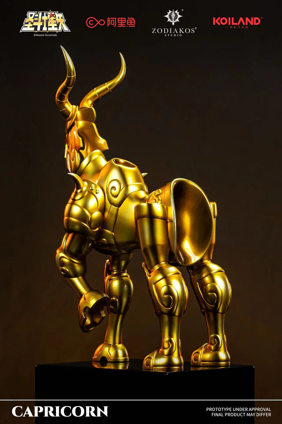 Saint Seiya Zodiakos Studio Capricorn Cloth Licensed Resin Statue