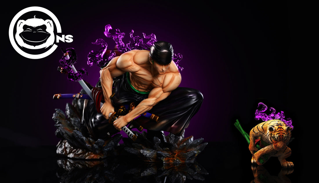 One Piece CNS Studio Zoro Lion's Song Resin Statue