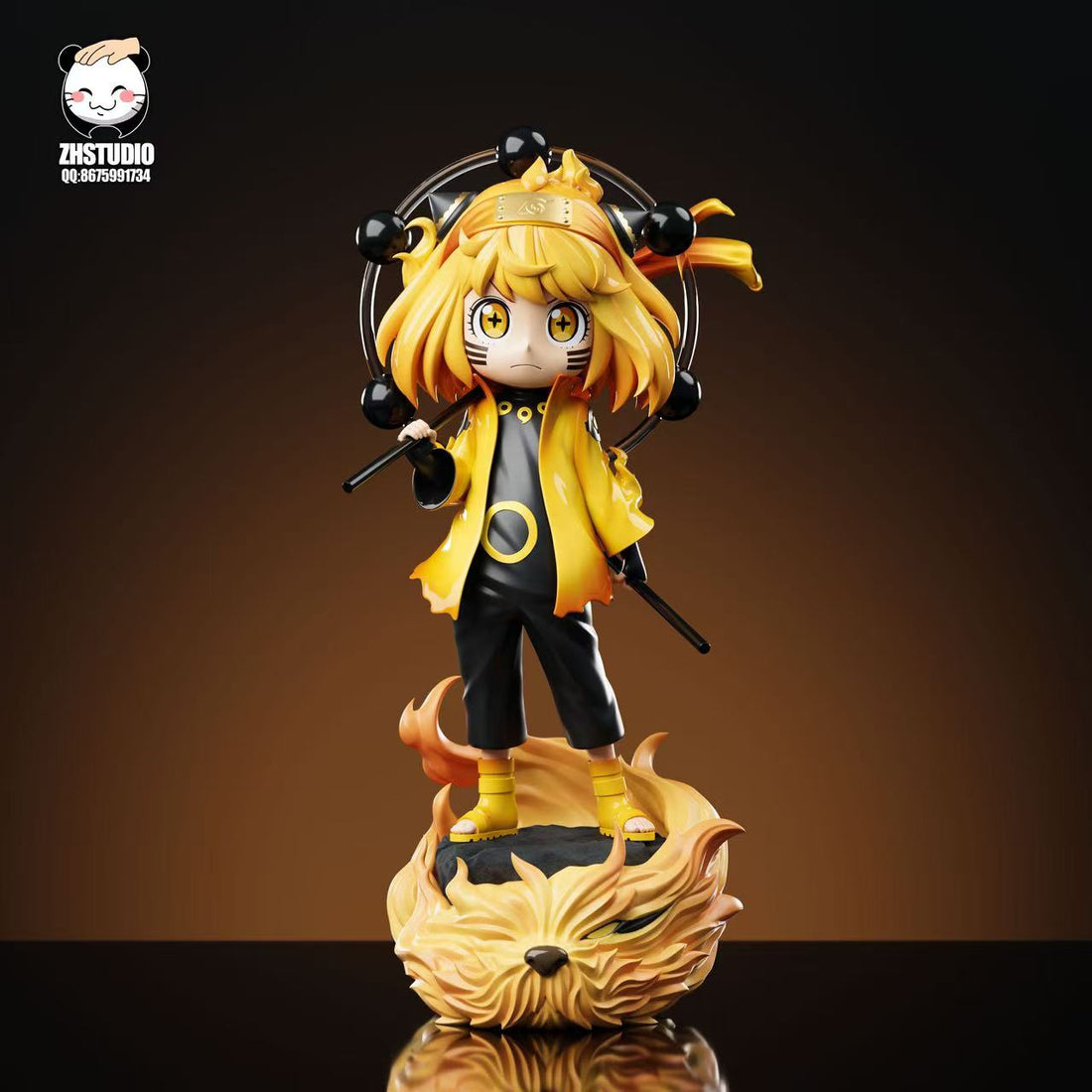 Spy x Family ZH Studio Anya Cos Six Paths Senjutsu Naruto Resin Statue