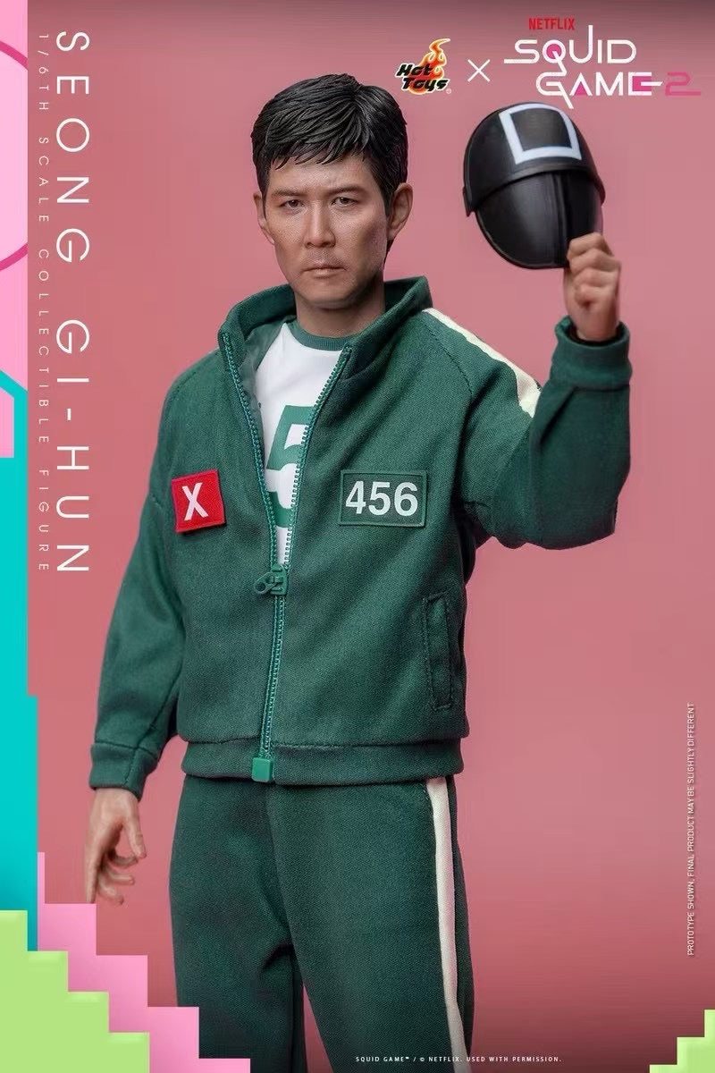 Squid Game 2 Hot Toys Seong Gi Hun Licensed PVC Figure