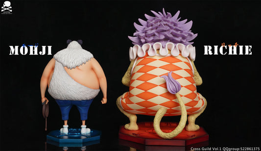 One Piece Master Studio Mohji and Richie Resin Statue - Preorder