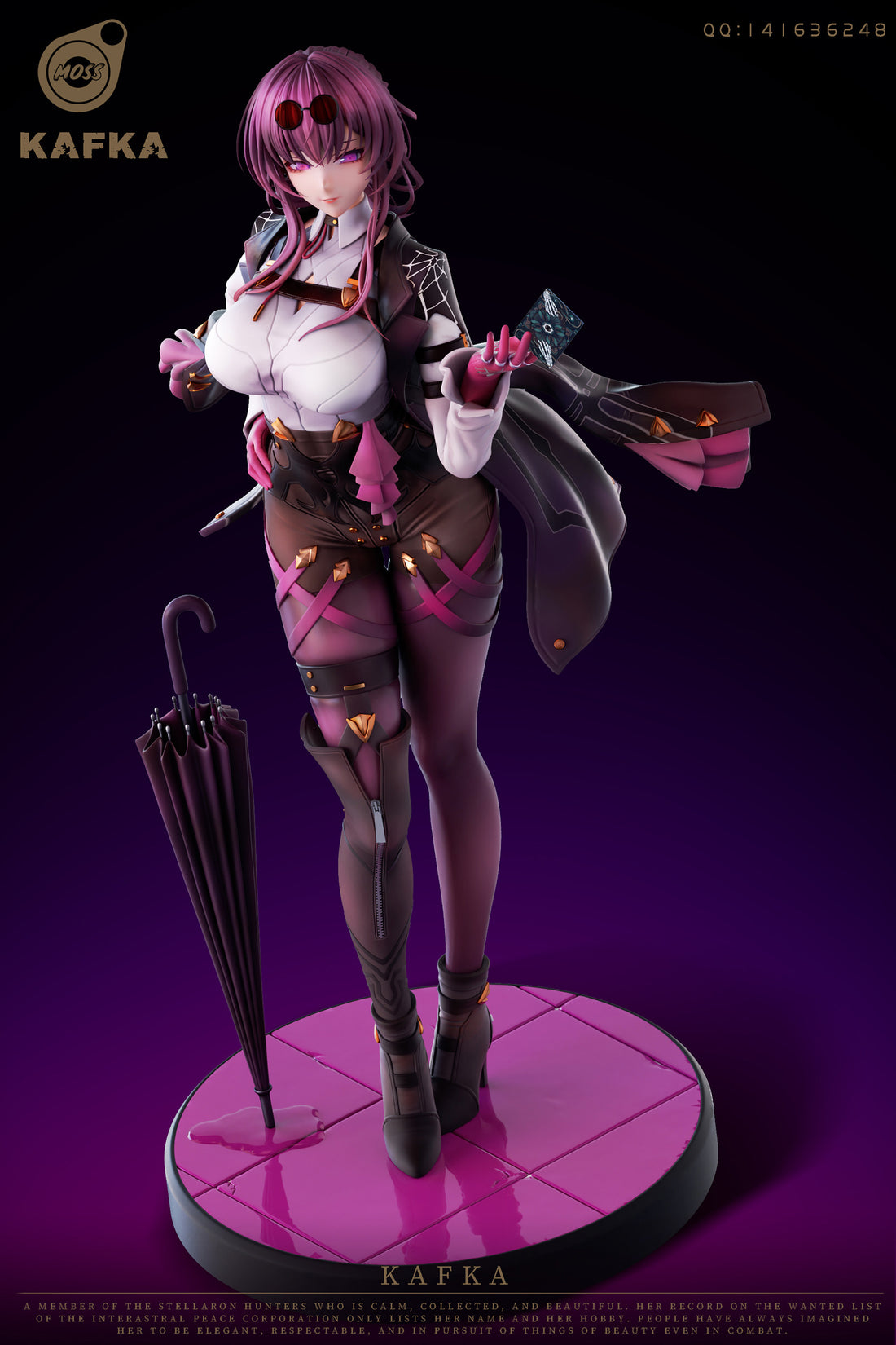 Honkai: Star Rail MOSS Studio Kafka Resin Statue