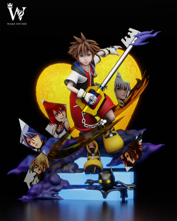 Kingdom Hearts Wake Studio Sora Resin Statue [PRE-ORDER]