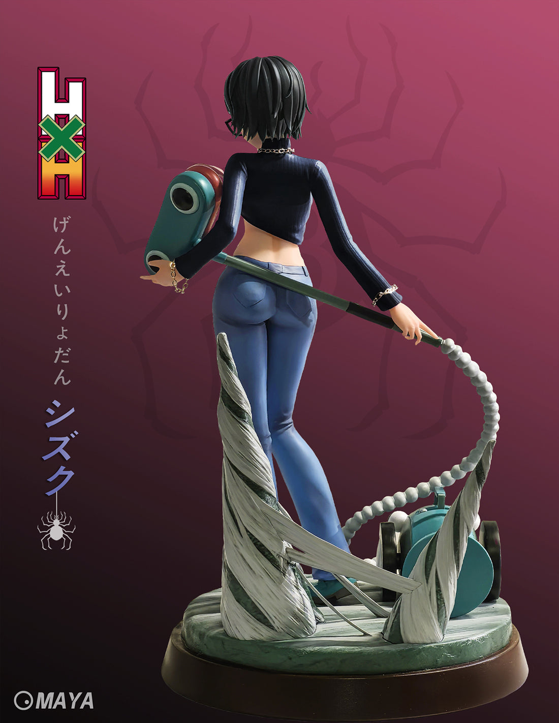 Hunter x Hunter MAYA Studio Shizuku Murasaki Resin Statue