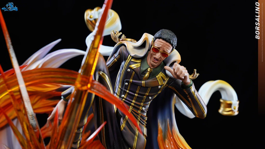 One Piece Po Lang Studio Kizaru Borsalino Resin Statue