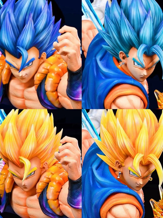 Dragon Ball Kylin Studio Vegetto & Gogeta Resin Statue - Preorder