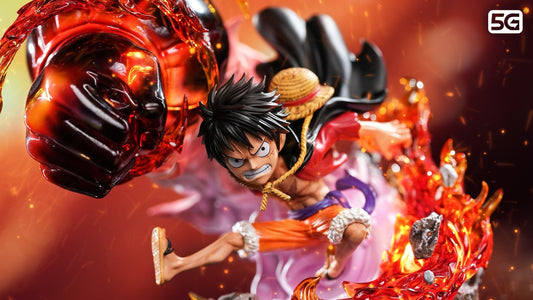 One Piece 5G x LX Studio Luffy Red Rock Resin Statue [PRE-ORDER]