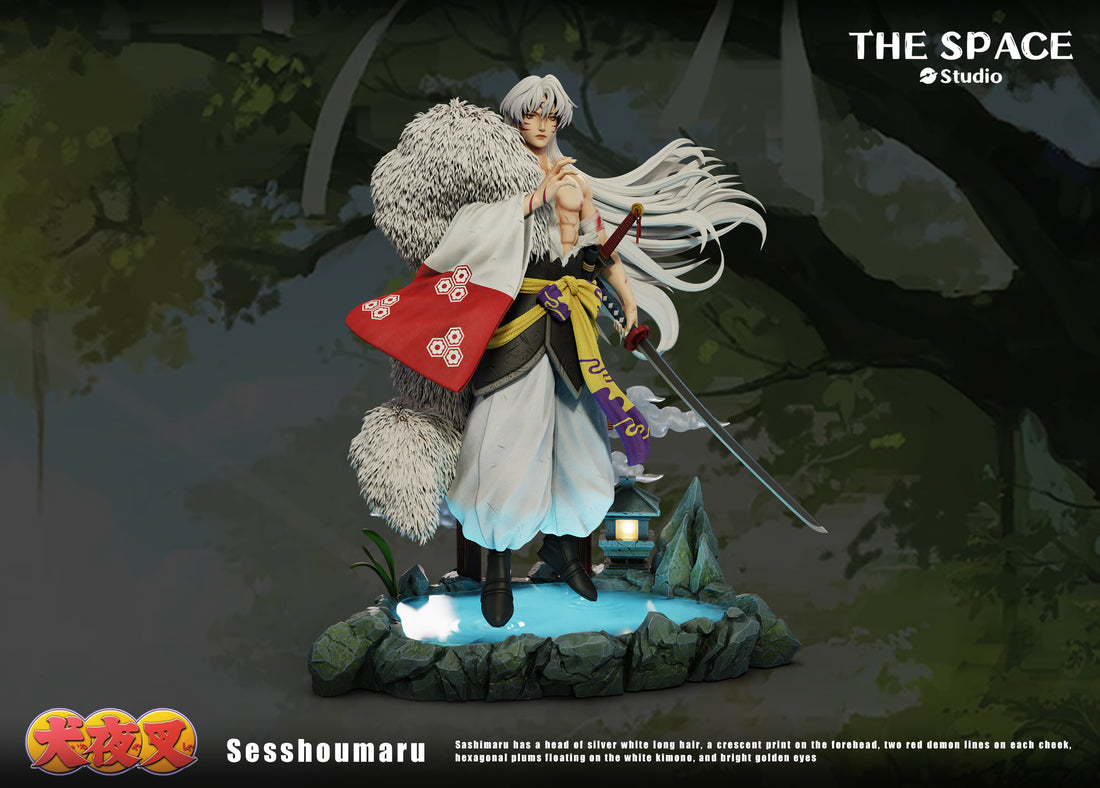 Inuyasha The Space Studio Sesshomaru Resin Statue