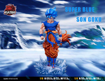 Dragon Ball Kylin Studio SS Blue Son Goku Resin Statue [PRE-ORDER]