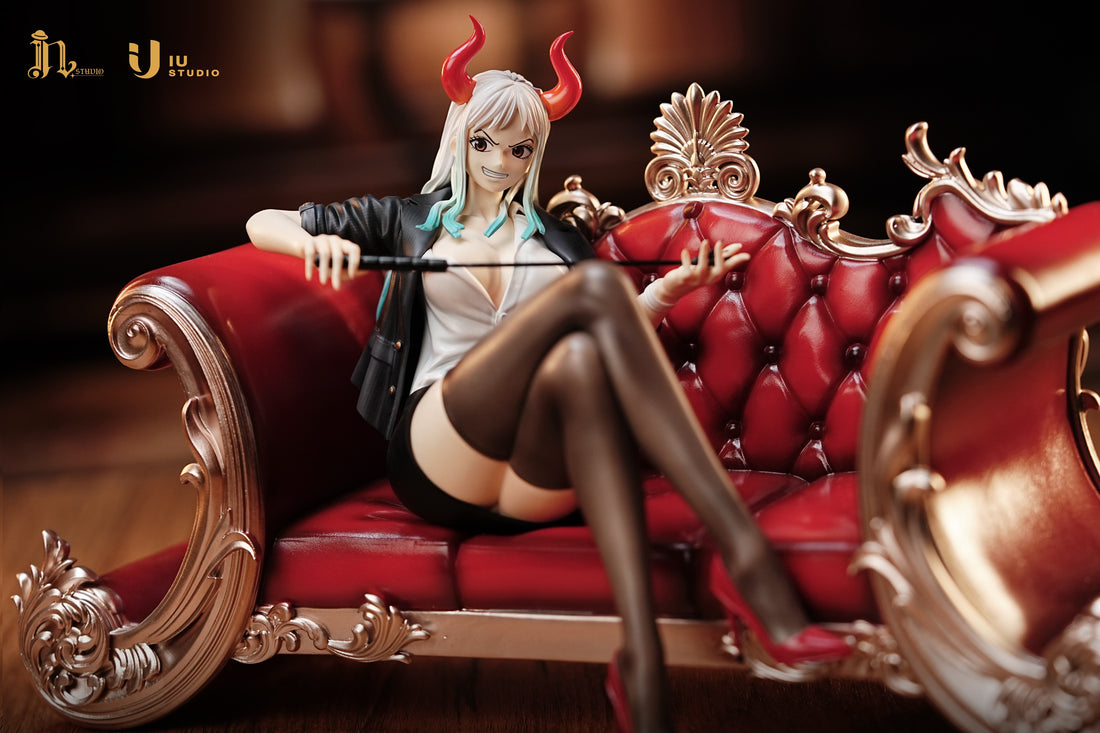 One Piece IU x IN Studio Yamato Seated Sofa Resin Statue