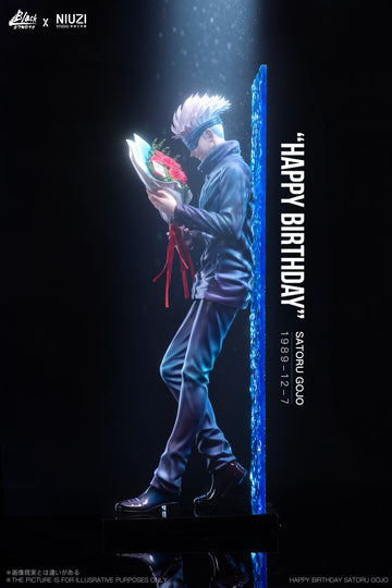 Jujutsu Kaisen Black Studio x Niuzi Studio Happy Birthday Satoru Gojo Resin Statue [PRE-ORDER]