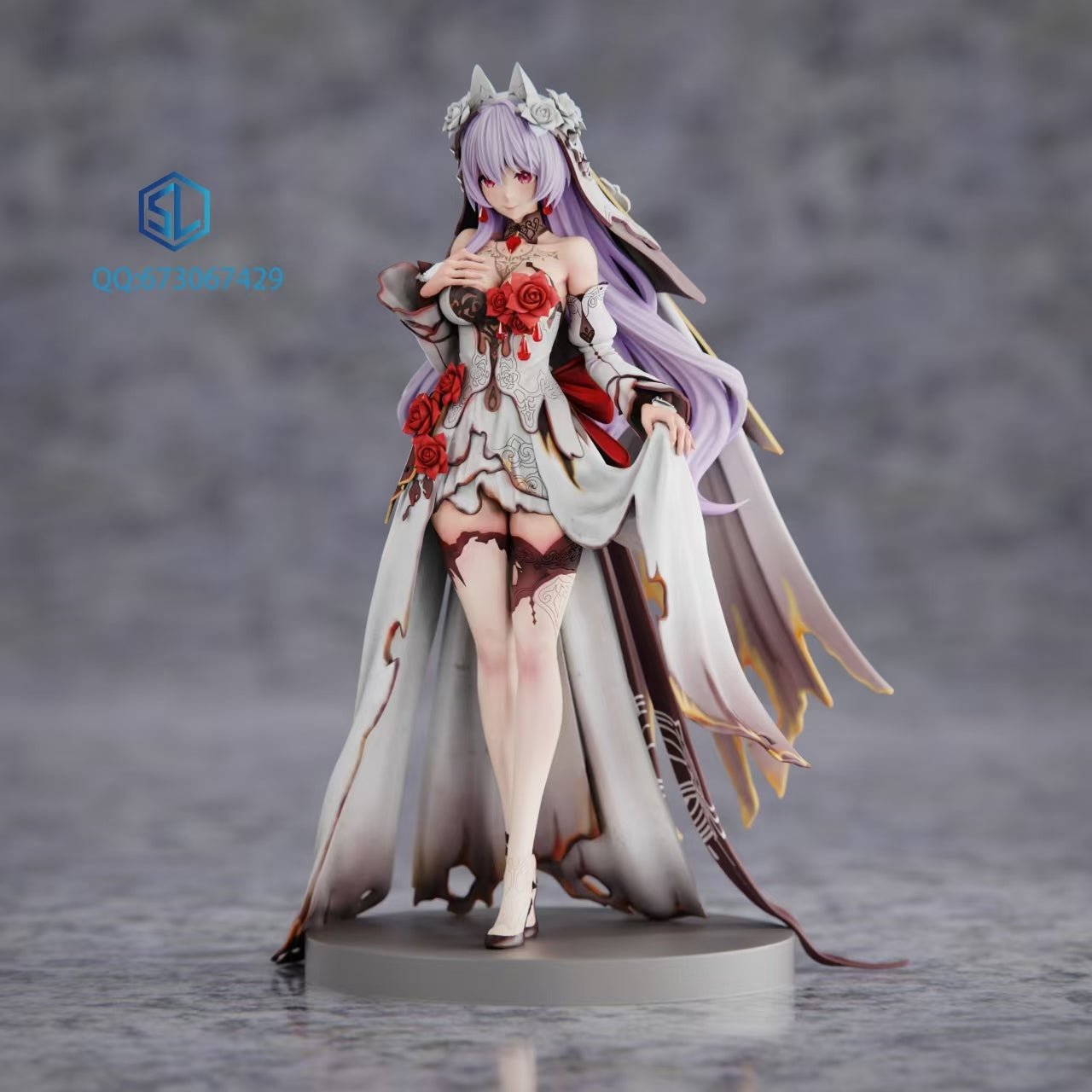 Honkai Impact 3 Shen Lan Studio Wedding Dress Theresa Apocalypse Resin Statue [PRE-ORDER]