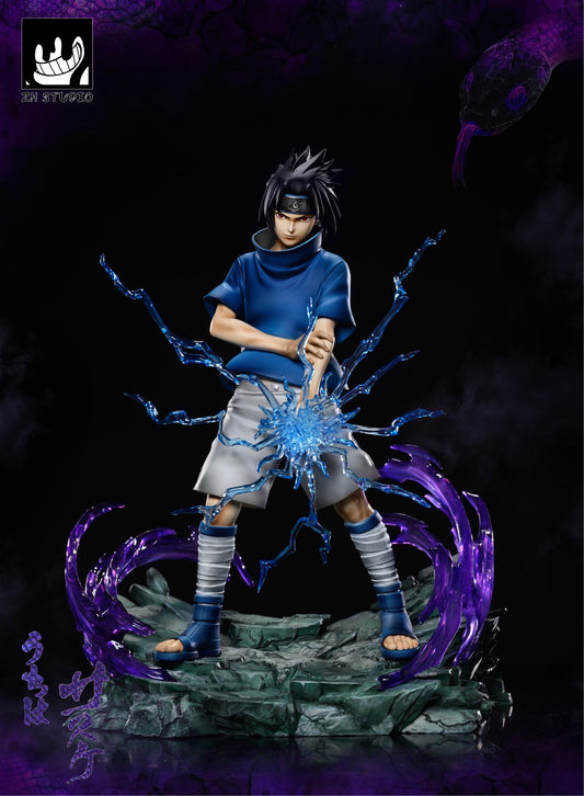 Naruto ZH Studio Kid Sasuke Resin Statue - Preorder