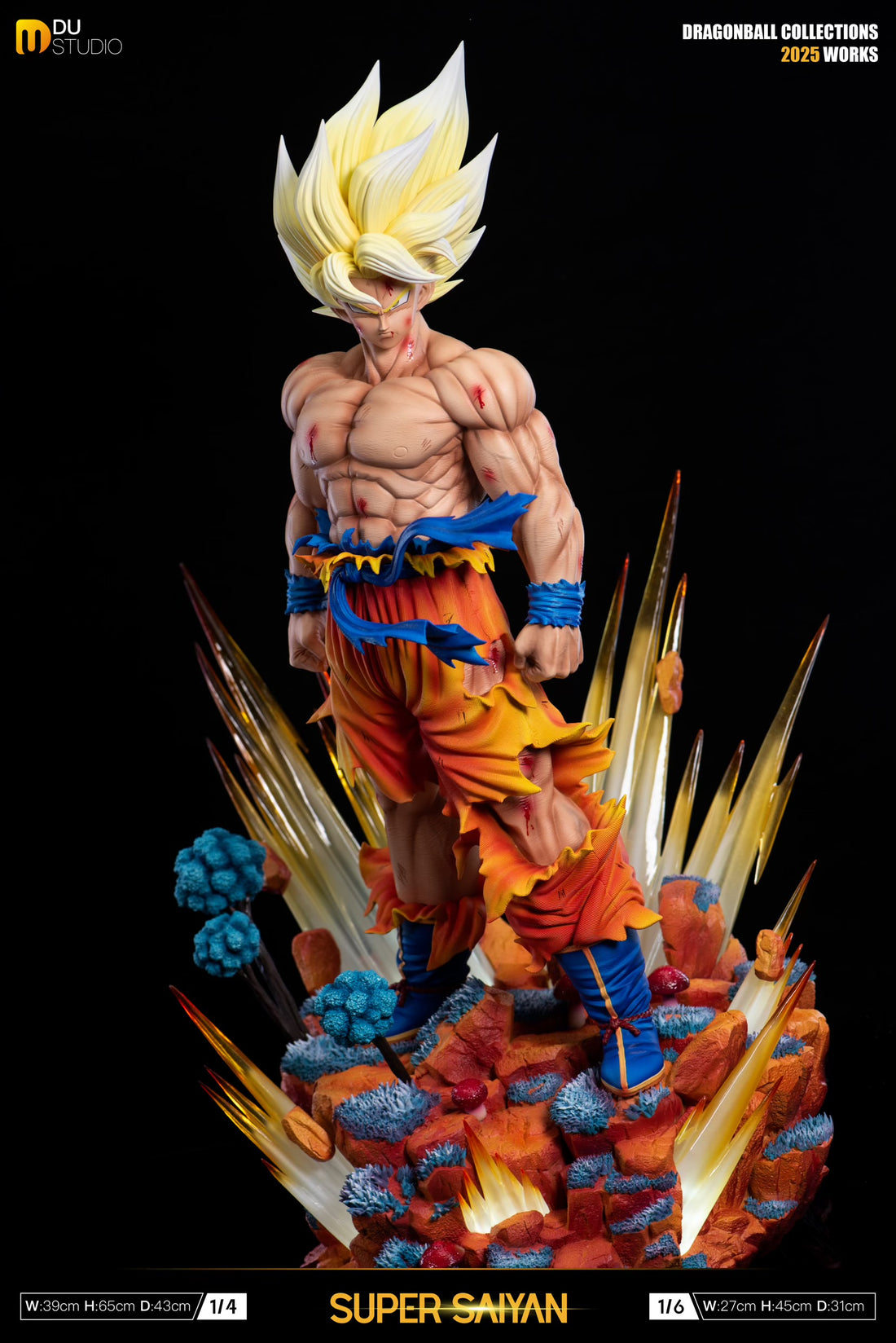 Dragon Ball DU Studio SSJ Goku V2 Resin Statue