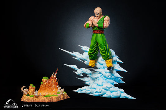 Dragon Ball Clouds Studio Ten Shin Han Resin Statue - Preorder