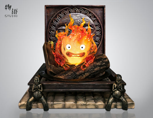 Howls Moving Castle Wu Yu Studio Calcifer Resin Statue [PRE-ORDER]