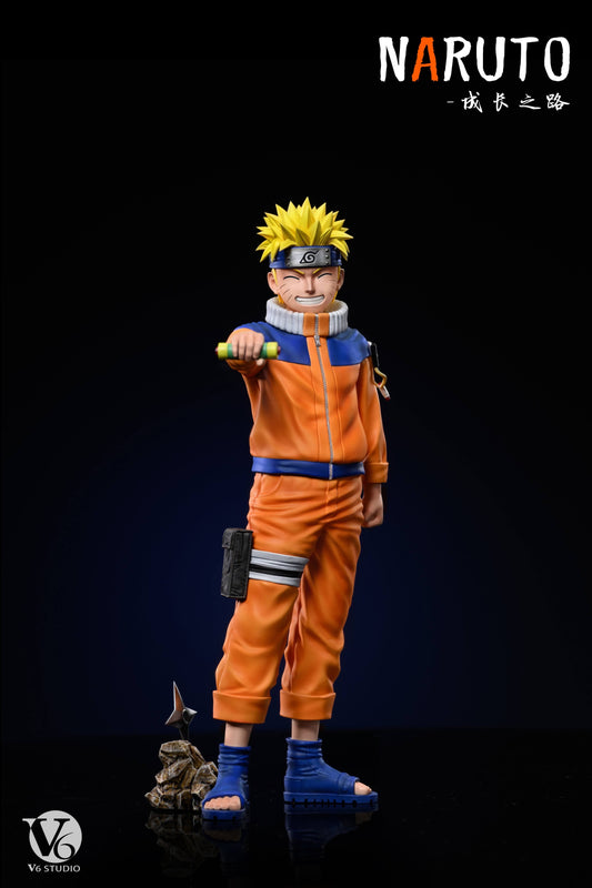 Naruto V6 Studio Naruto Road to Growth Resonance Series Naruto & Sasuke Vol. 02 Resin Statue - Preorder